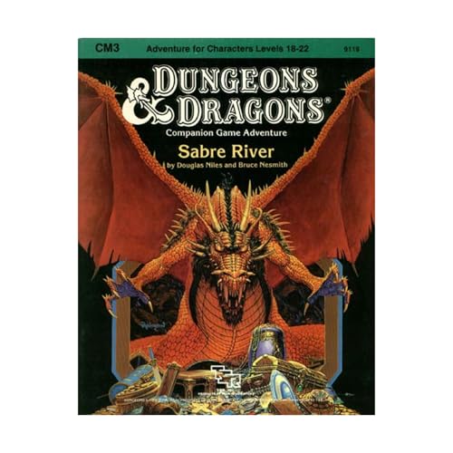 Imagen de archivo de Sabre River (Dungeons & Dragons, CM3) a la venta por HPB-Red