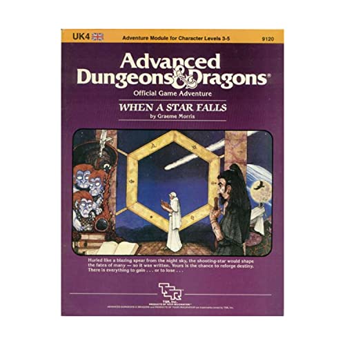 9780880381239: When a Star Falls (Advanced Dungeons & Dragons module UK4)