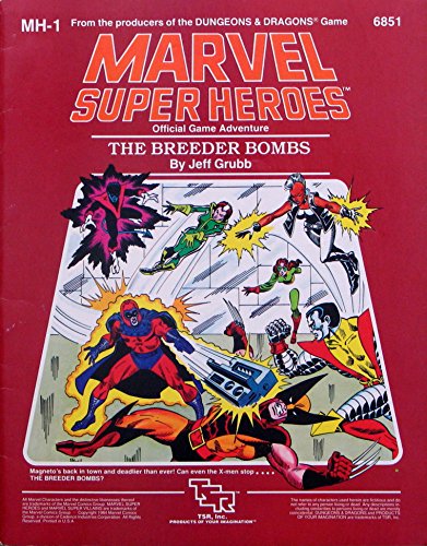 Beispielbild fr The Breeder Bombs (Marvel Super Heroes module MH1) zum Verkauf von Half Price Books Inc.