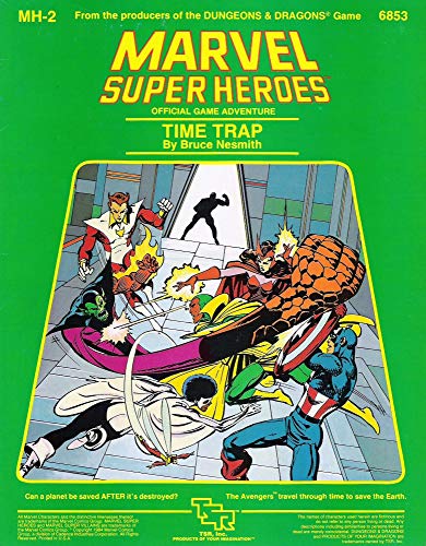 Imagen de archivo de Time Trap (Marvel Super Heroes module MH2) a la venta por HPB-Emerald