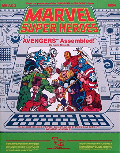 Imagen de archivo de Avengers Assembled! (Marvel Super Heroes module MHAC2) a la venta por HPB-Diamond