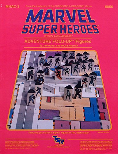 Beispielbild fr Adventure Fold-Up Figures (Marvel Super Heroes (TSR)) zum Verkauf von Noble Knight Games