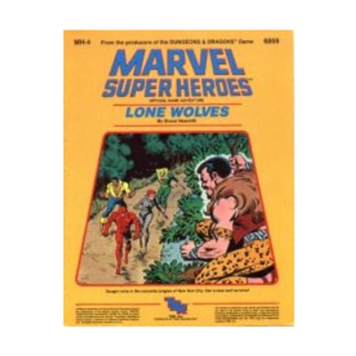 9780880381314: Lone Wolves (Marvel Super Heroes module MH4)