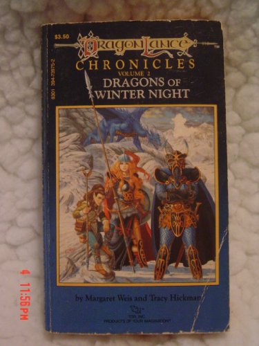 Anterior Secretario jurado Dragons of Winter Night (DragonLance Chronicles, Vol. 2) - Tracy Hickman;  Margaret Weis: 9780880381741 - AbeBooks