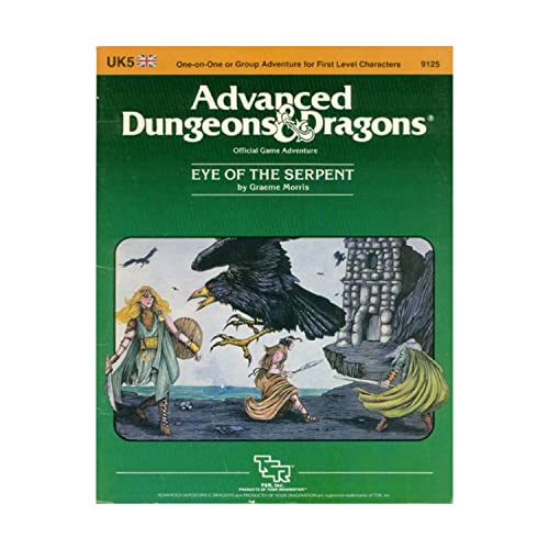 Beispielbild fr Eye of the Serpent (Advanced Dungeons Dragons Module UK5) zum Verkauf von GoldBooks
