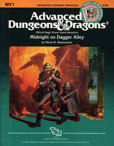 Stock image for Midnight on Dagger Alley (Advanced Dungeons and Dragons Module MV1) for sale by Ergodebooks