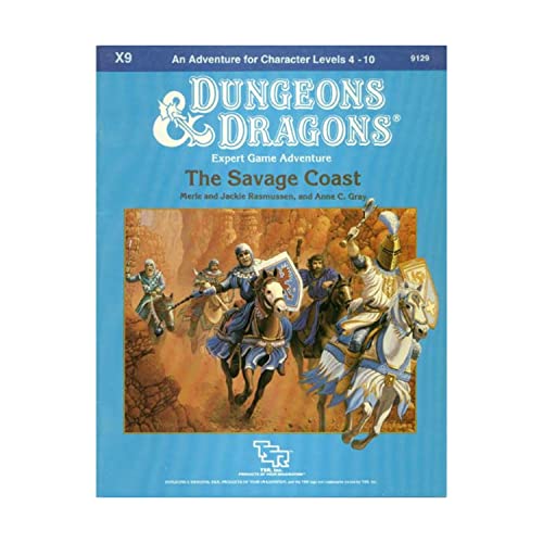 Stock image for Savage Coast, The (Basic Dungeons & Dragons (Original Edition) - Modules & Adventures - X Series) for sale by Noble Knight Games