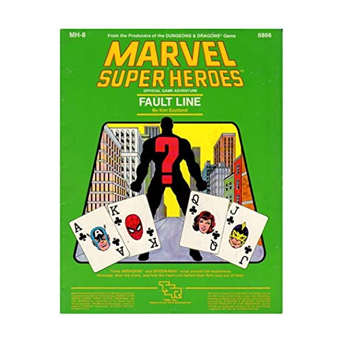 9780880382274: Fault Line (Marvel Super Heroes module MH8) by Kim Eastland (1985-12-02)