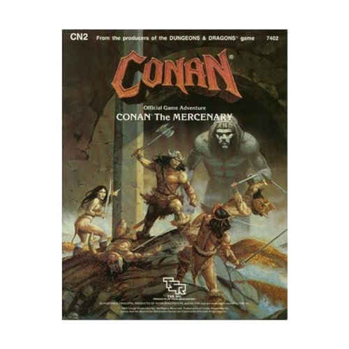 Stock image for Conan the Mercenary: Module Cn2 (Conan Game Adventure) for sale by LeLivreVert