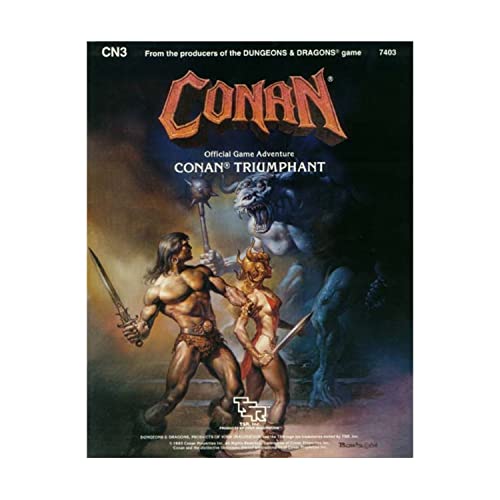 9780880382342: Conan Triumphant!: Module Cn3 (Conan Game Adventure) [Paperback] by Carlson, ...