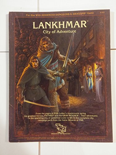Beispielbild fr Lankhmar, City of Adventure (For Use With Advanced Dungeons & Dragons Game) zum Verkauf von HPB Inc.
