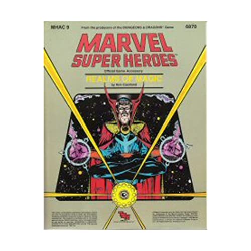 Stock image for Realms of Magic (Marvel Super Heroes Accessory MHAC9) for sale by Half Price Books Inc.