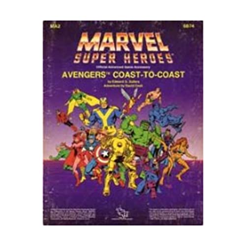 9780880382939: Avengers: Coast to Coast : Official Advanced Game Accessory/Ma2