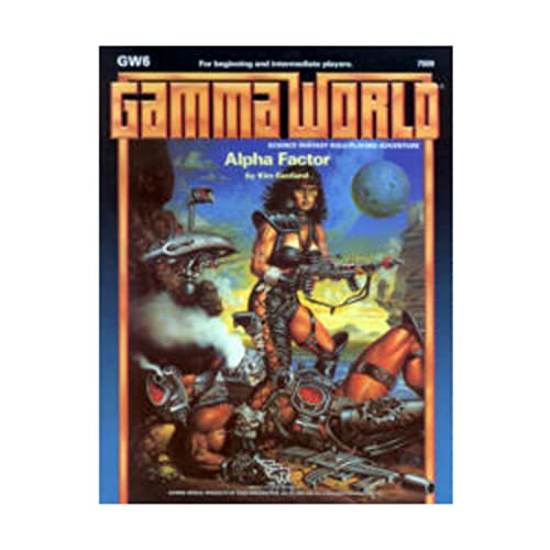 Imagen de archivo de Alpha Factor: Special Module Gw6 (Gamma World) a la venta por GoldBooks