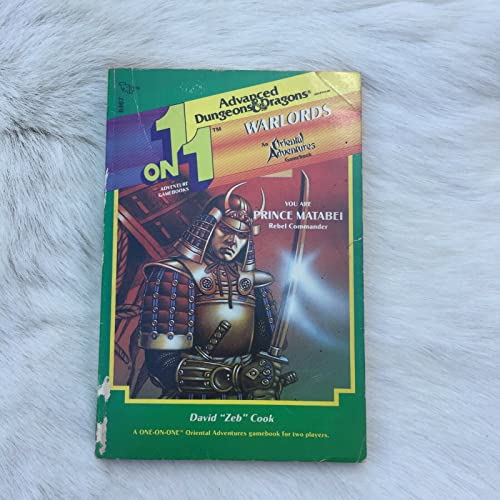 Warlords: An Oriental Adventures Gamebook (Advanced Dungeons & Dragons) (9780880383042) by David Zeb Cook