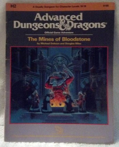 Stock image for Mines of Bloodstone, The (Advanced Dungeons & Dragons (1st Edition) - Modules & Adventures) for sale by Noble Knight Games
