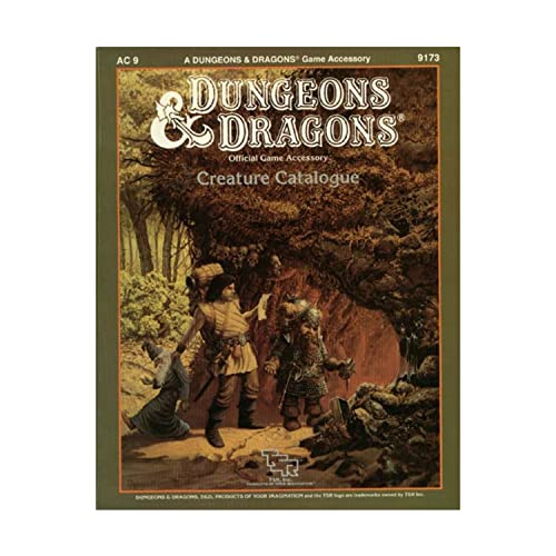 Beispielbild fr Creature Catalog (Dungeons and Dragons Accessory AC9 ) zum Verkauf von HPB Inc.