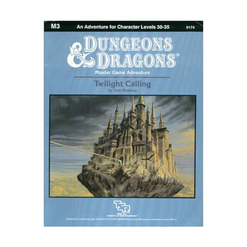 Beispielbild fr Twilight Calling (Dungeons and Dragons module M3) zum Verkauf von HPB Inc.