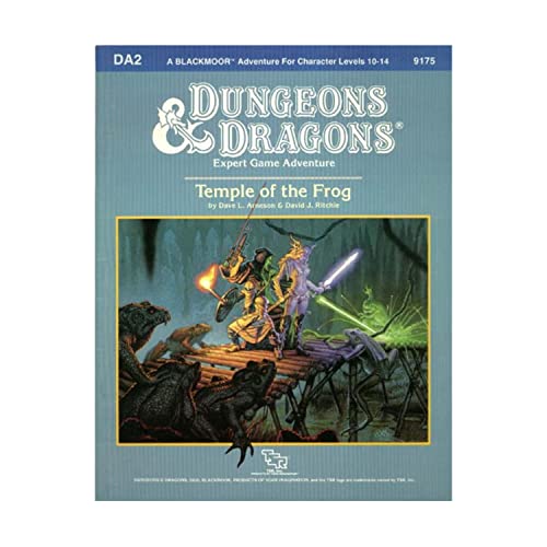 Beispielbild fr Temple of the Frog (AD&D Fantasy Roleplaying, Module DA2) zum Verkauf von Half Price Books Inc.