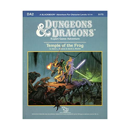 9780880383172: Temple of the Frog (AD&D Fantasy Roleplaying, Module DA2)