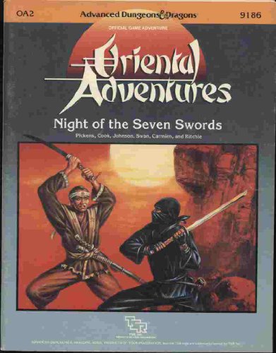 9780880383271: Night of Seven Swords: Standard Module Oa2