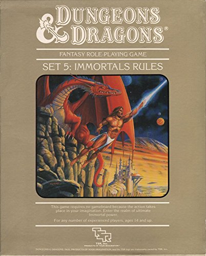 Immortals Rules, Dungeon and Dragons Fantasy Role-Playing Game Set 5 (9780880383417) by Gygax, Gary; Mentzer, Frank