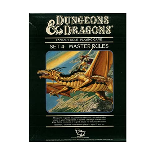 9780880383424: Master Rules: Set 4 (Dungeons and Dragons: Fantasy Role-Playing Game)
