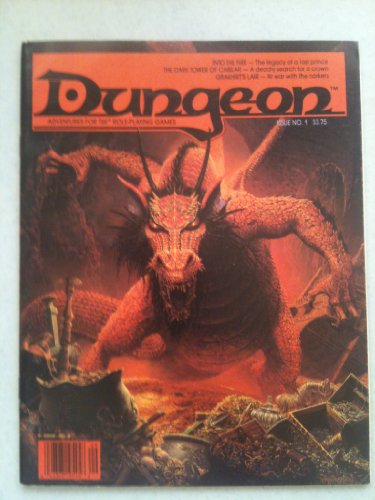 9780880383837: Dungeon Magazine Adventure for TSR Role-Playing Games Issue 1