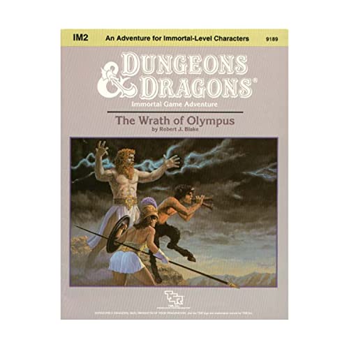 Stock image for The Wrath of Olympus: Standard Module Im2 (Dungeons & Dragons) for sale by Books From California