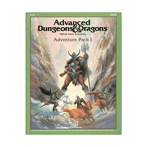 Stock image for Advanced Dungeons and Dragons Special Module I13 : Adventure Pack 1 for sale by Front Cover Books