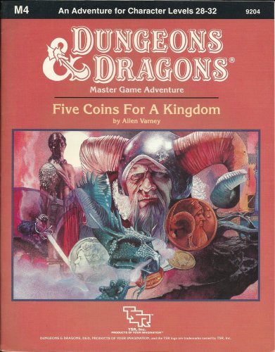 9780880384117: Five Coins for a Kingdom: Standard Module M4 (Dungeons & Dragons)