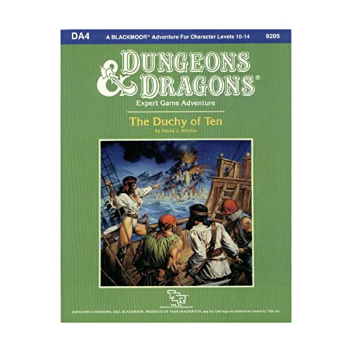 Beispielbild fr The Duchy of Ten: Standard Module Da4 (Dungeons & Dragons) zum Verkauf von GF Books, Inc.