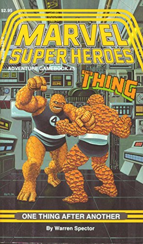 9780880384360: Marvel Super Heroes Gamebook #5: The Thing and the Fantasic Four in One Thing After Another