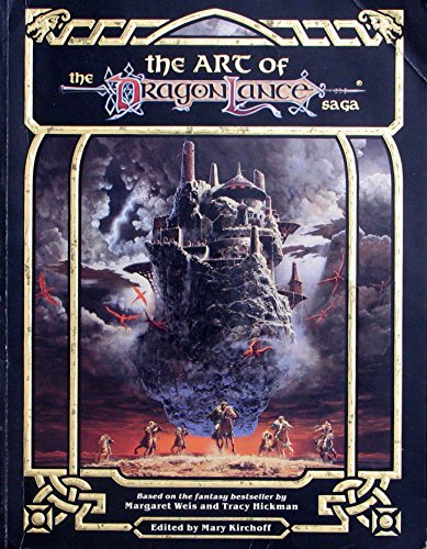 9780880384476: The Art of the Dragonlance Saga: Based on the Fantasy Bestseller by Margaret Weis and Tracy Hickmann