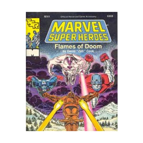 Flames of Doom (Marvel Super Heroes Module MX4) (9780880384827) by David Zeb Cook