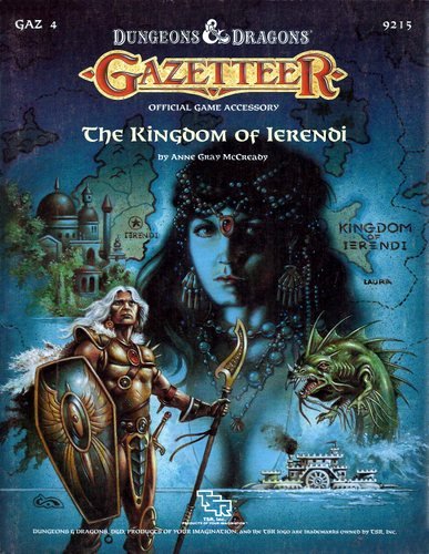 Stock image for The Kingdom of Ierendi. Dungeons And Dragons Gazetteer GAZ4. for sale by Orrin Schwab Books