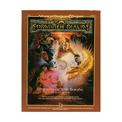 Empires of the Sands: Module Fr3 (Advanced Dungeons & Dragons Forgotten Realms Accessory) (9780880385398) by Haring, Scott