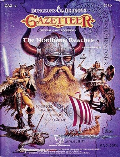 Stock image for The Northern Reaches (Dungeons & Dragons Gazetteer GAZ7) for sale by Lowry's Books