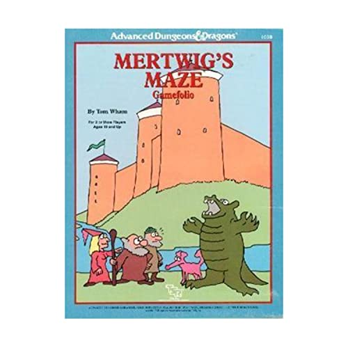 9780880385848: Mertwig's Maze Gamefolio (Advanced Dungeons & Dragons Boardgame)