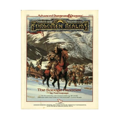 Beispielbild fr The Savage Frontier Fr5 (Advanced Dungeons & Dragons : Forgotten Realms, No 9233) zum Verkauf von HPB-Emerald