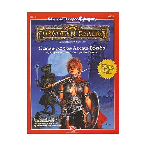 Curse of the Azure Bonds (Advanced Dungeons & Dragons/Forgotten Realms Module FRC2) (9780880386067) by Grubb, Jeff; MacDonald, George