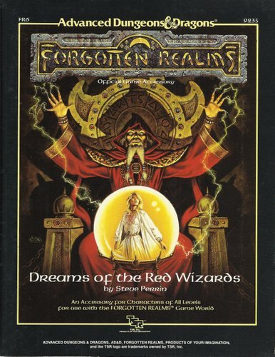 Dreams of Red Wizards/Module (Advanced Dungeons and Dragons Forgotten Realms Accessory) (9780880386159) by Perrin, Steve