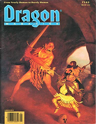 Beispielbild fr Dragon Magazine, No 141 zum Verkauf von Books From California