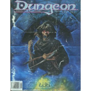 Beispielbild fr Dungeon Adventures for Tsr Role-Playing Games, September/October 1989, Issue No 19, Vol 4, No 1 zum Verkauf von Books From California