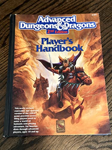 Stock image for Advanced Dungeons & Dragons Player's Handbook, 2nd Edition for sale by HPB Inc.