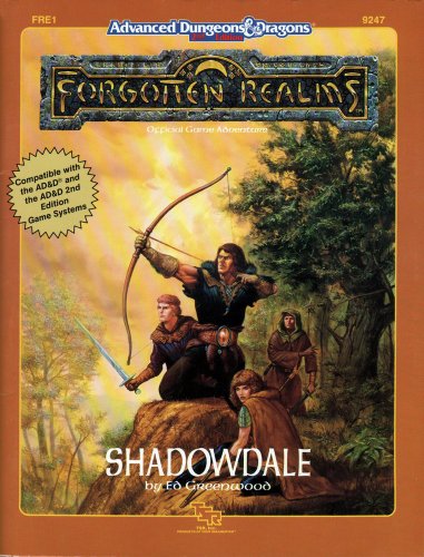 Imagen de archivo de Shadowdale (Advanced Dungeons & Dragons 2nd Edition/Forgotten Realms Module FRE1) a la venta por Recycle Bookstore