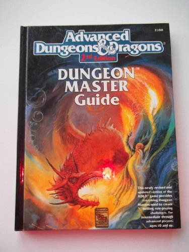 Beispielbild fr The Dungeon Master Guide, No. 2100, 2nd Edition (Advanced Dungeons and Dragons) zum Verkauf von Third Season Books