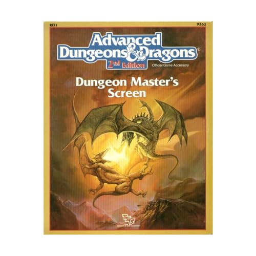 Dungeon Master Screen/Ref 1 (Advanced Dungeons & Dragons, Official Game Accessory) (9780880387477) by [???]