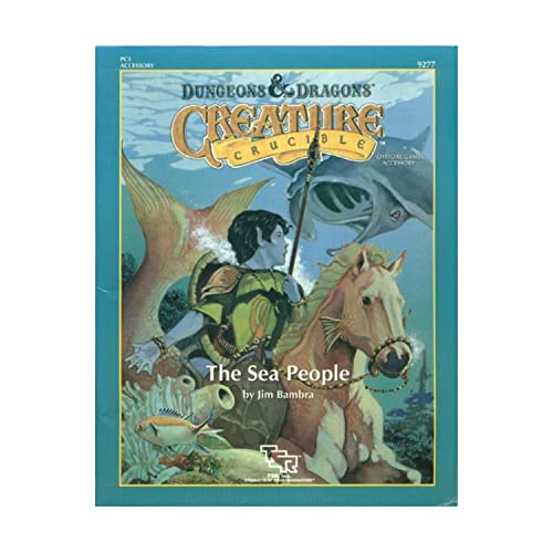 Beispielbild fr Creature Crucible #3 - The Sea People (Basic Dungeons & Dragons (Original Edition) - Sourcebooks & Accessories) zum Verkauf von Noble Knight Games