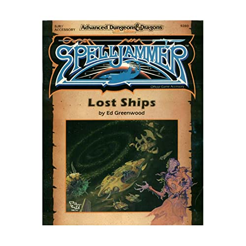 Advanced Dungeons & Dragons: Lost Ships Accessory #Sjr1